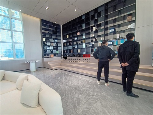 大武口售楼部大厅装修设计项目|镹臻设计