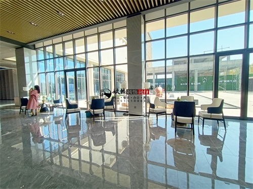 大武口售楼部大厅装修设计项目|镹臻设计