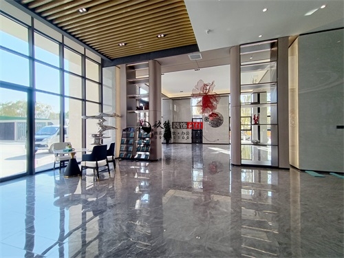 大武口售楼部大厅装修设计项目|镹臻设计