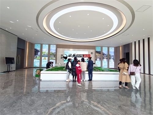 大武口售楼部大厅装修设计项目|镹臻设计