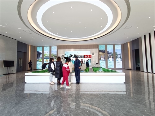 大武口售楼部大厅装修设计项目|镹臻设计