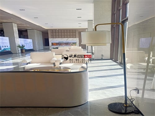 大武口售楼部大厅装修设计项目|镹臻设计