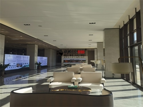 大武口售楼部大厅装修设计项目|镹臻设计