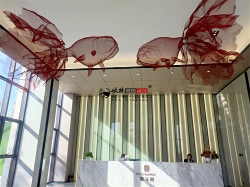 大武口售楼部大厅装修设计项目|镹臻设计