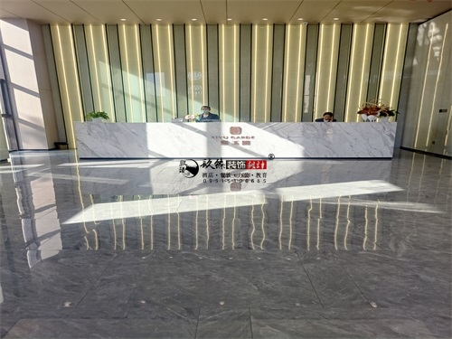 大武口售楼部大厅装修设计项目|镹臻设计