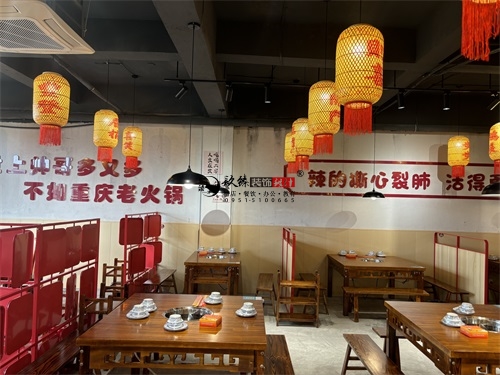 大武口火锅店装修设计项目|镹臻设计