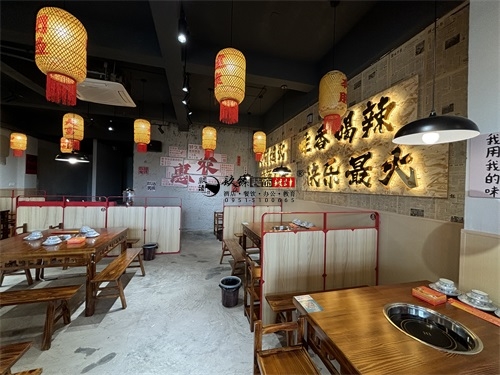 大武口火锅店装修设计项目|镹臻设计