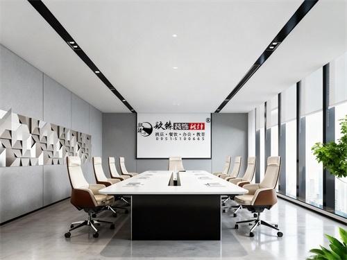 大武口办公室装修设计项目|镹臻设计
