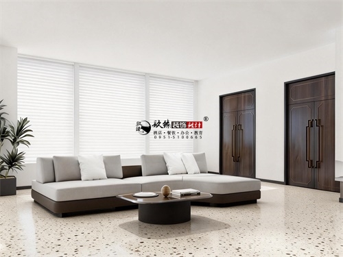 大武口办公室装修设计项目|镹臻设计