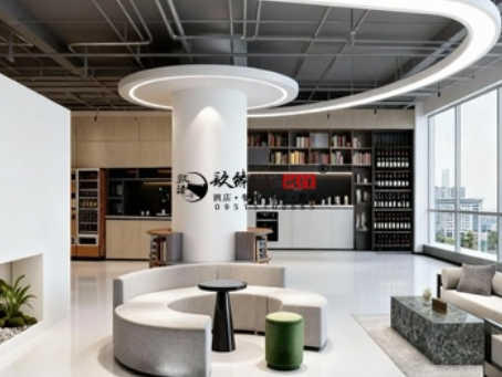 大武口工装公司|大武口高智办公室设计装修效果图鉴赏