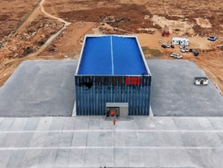 大武口装修公司推荐|大武口宏远1500㎡办公楼展厅装修设计落地实景